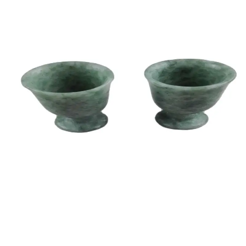 Китайские Нефритовые чашки изысканный нефритовый бокал для вина естественного