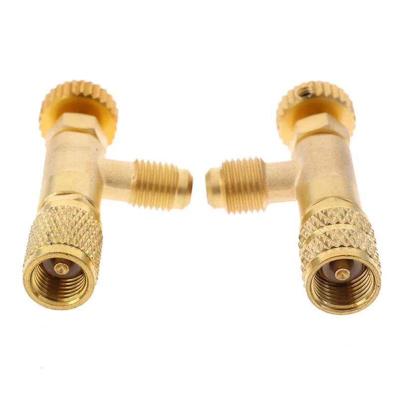 high quality liquid safety valve R410A R22 air conditioning refrigerant 1/4 &quotSafety Adapter Air repair and fluoride | Обустройство