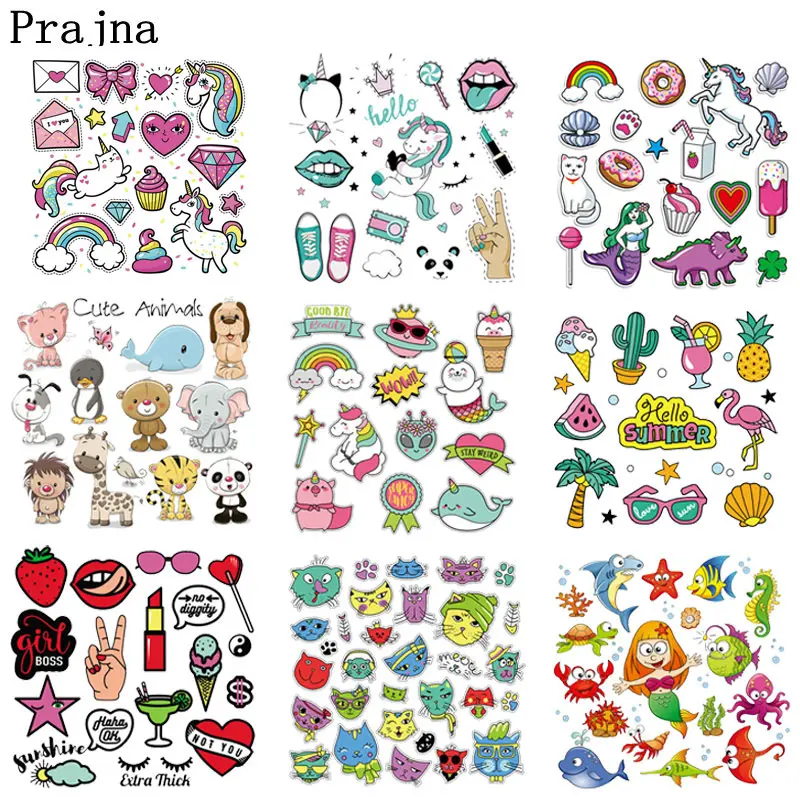 Наклейки для утюга на одежду наклейки термопереноса кактуса|Заплатки| |