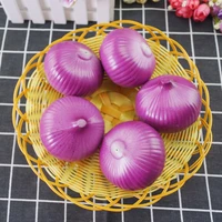 10pcs high imitation artificial fake onion modelartificial plastic fake simulated onion vegetable