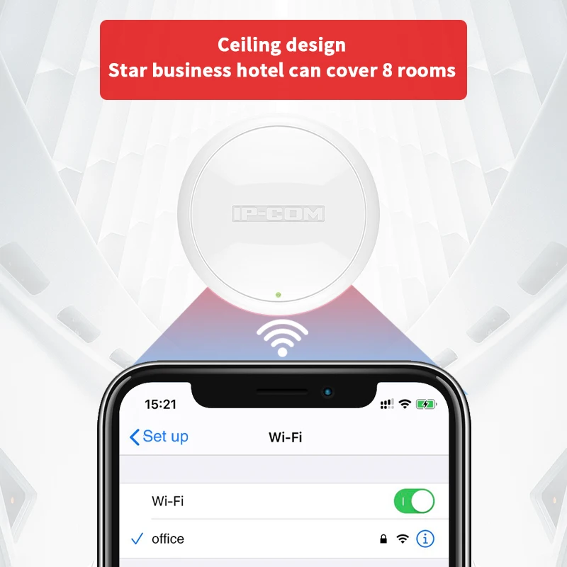 GLW45AP 300 м потолочное крепление беспроводной Wifi AP 802 11 b/g/n PoE система 4dbi антенна