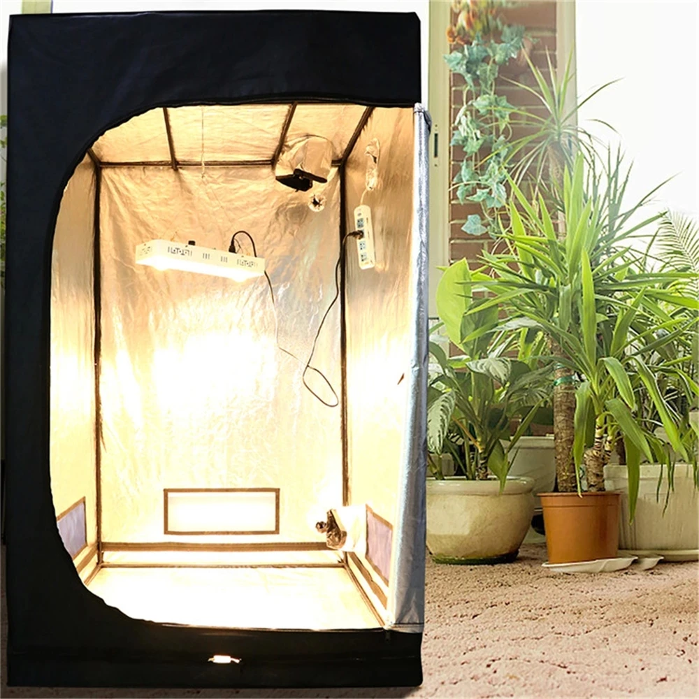 

100*100*200cm Home Use Dismountable Hydroponic Plant Grow Tent with Window Black Grow Box Indoor Hydroponic Grow Room Home Plant