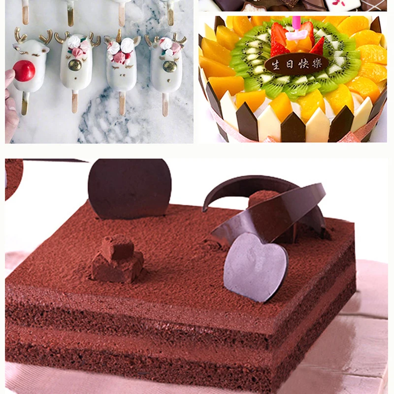 

Romantic Heart Rose Silicone Chocolate Mould Cake Decorating Tools Cupcake Cookies Silicone Mold Muffin Pan Baking Gift