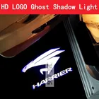 2 шт. для 2003-2022 HARRIER GR GS HD без выцветания светодиодный автомобисветильник прожектор привидение тенсветильник свет приветственный свет атмосферсветильник