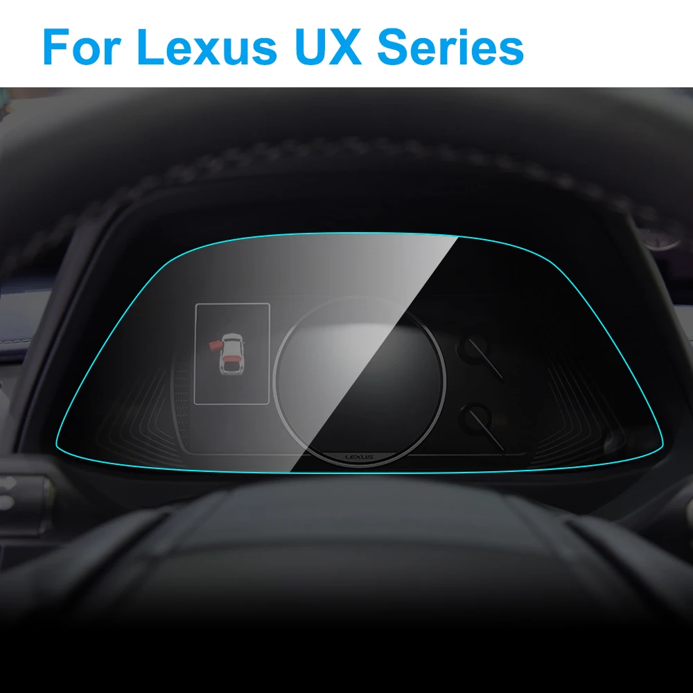 

For Lexus UX200 UX250H UX260H UX Series Interior Car Instrument Panel Screen Protector TPU Protective Film Auto Car Accessories