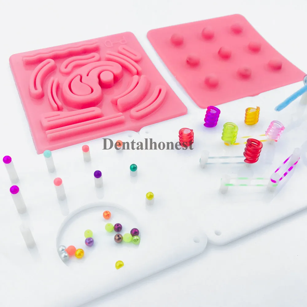 Лапароскопическое учебное оборудование 3D шовный модуль износ бусин/зажим