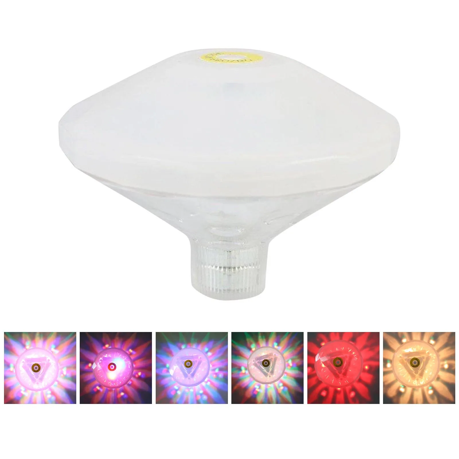 

Светодиодный диско-светильник для бассейна, водонепроницаемый светодиодный фонарь с изменением яркости, разные цвета, для плавания, безопа...