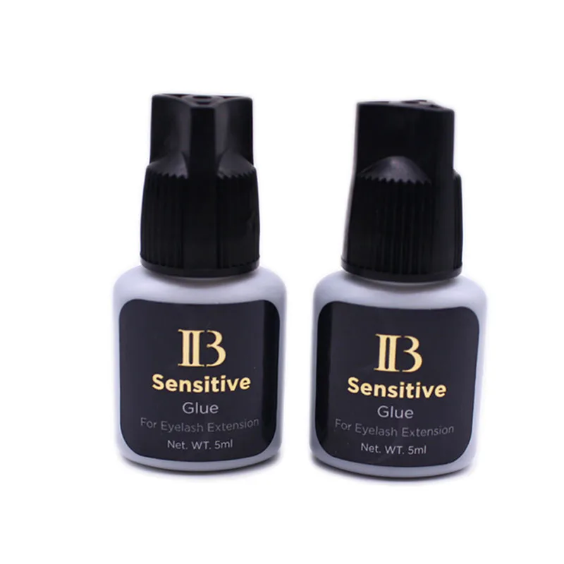 5 Bottles IB Black Lash Glue 5ml Original Korea Ibeauty Sensitive Eyelash Extensions Beauty Salon Wholesale Low Stimulation | Красота и