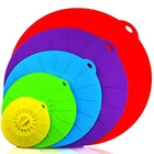 5 шт.комплект, силиконовые крышки для кухонной утвари