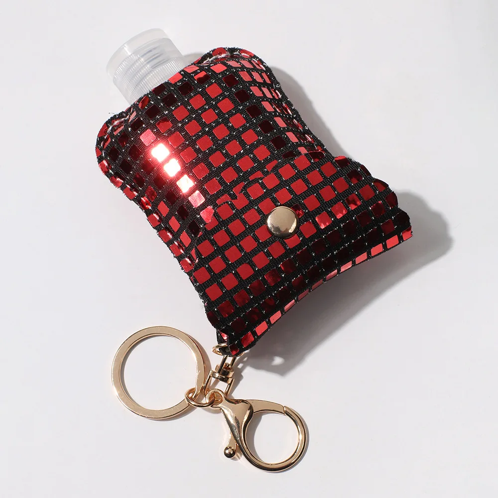 Модный держатель для дезинфицирующего средства рук брелок ключей с портативным