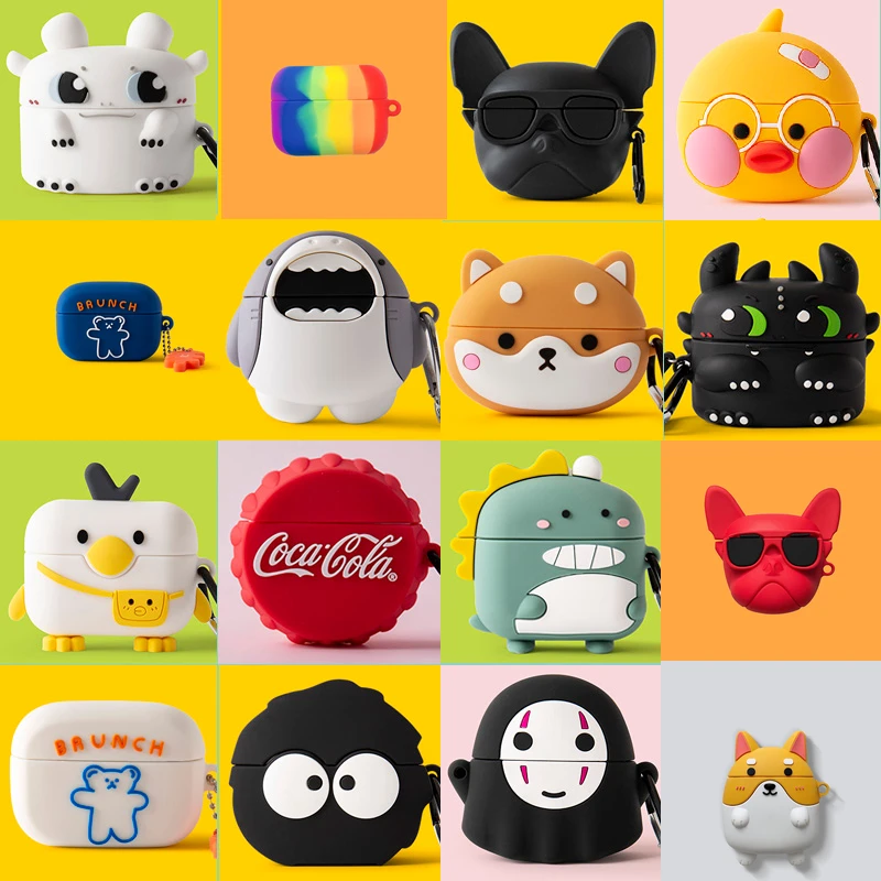 

Earphone Case for Honor X1 Case Silicone Cute Bear Cartoon Soft Cover for HUAWEI Honor Earbuds X1 Bluetooth wireless case Box