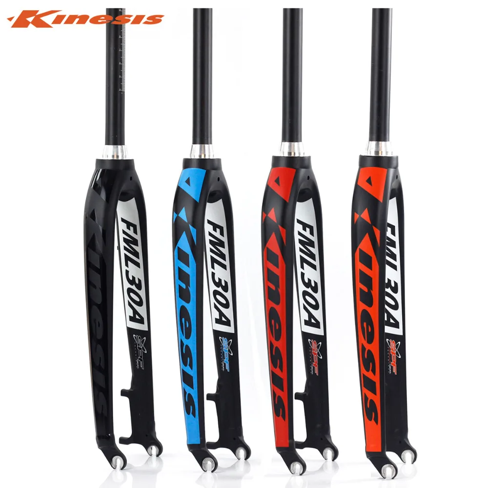 Kinesis 26 &quot27 5&quot 29 &quotалюминиевый MTB жесткая вилка коническая кисть с коническим