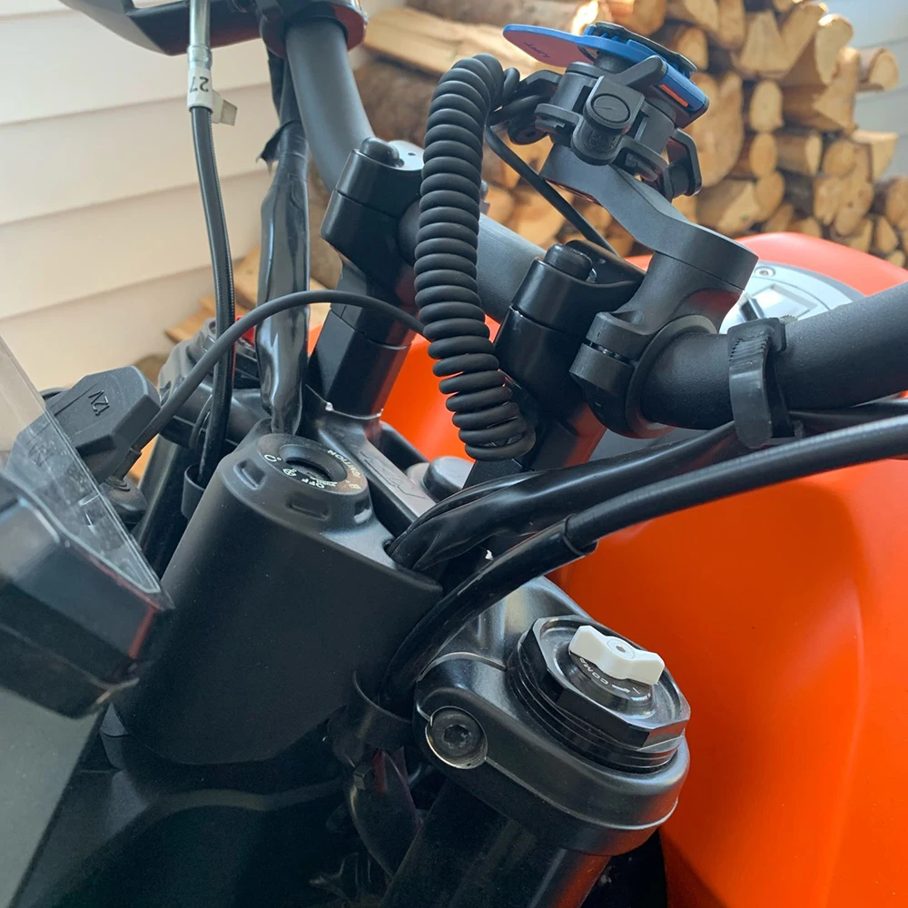 Подходит для KTM 1290 Super Duke GT Adventure R/S/T 1050 1090 1190 Duke790 390 оранжевые/черные подставки Руля