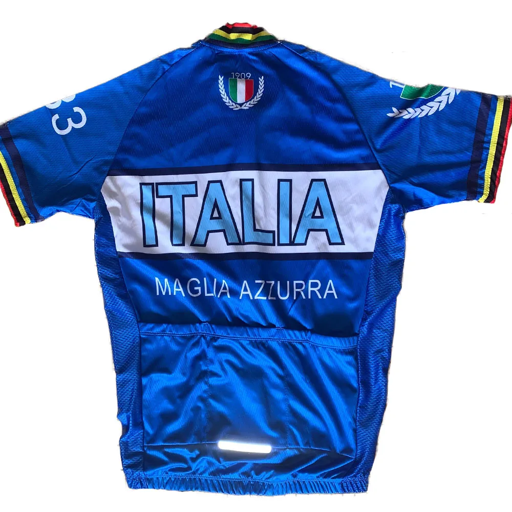 

2021 Cycling Jersey ITALIA Retro Cycling Clothing Men Mountain Bike Jersey Road Bike Shirt Triathlon Bicycle MTB Wear Maillot