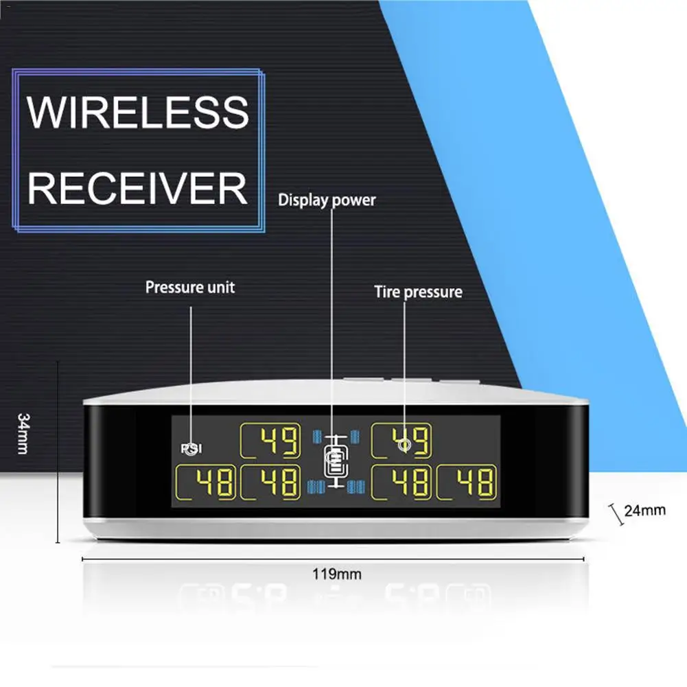 Беспроводная система контроля давления в шинах TPMS U8T для автомобильного пикапа