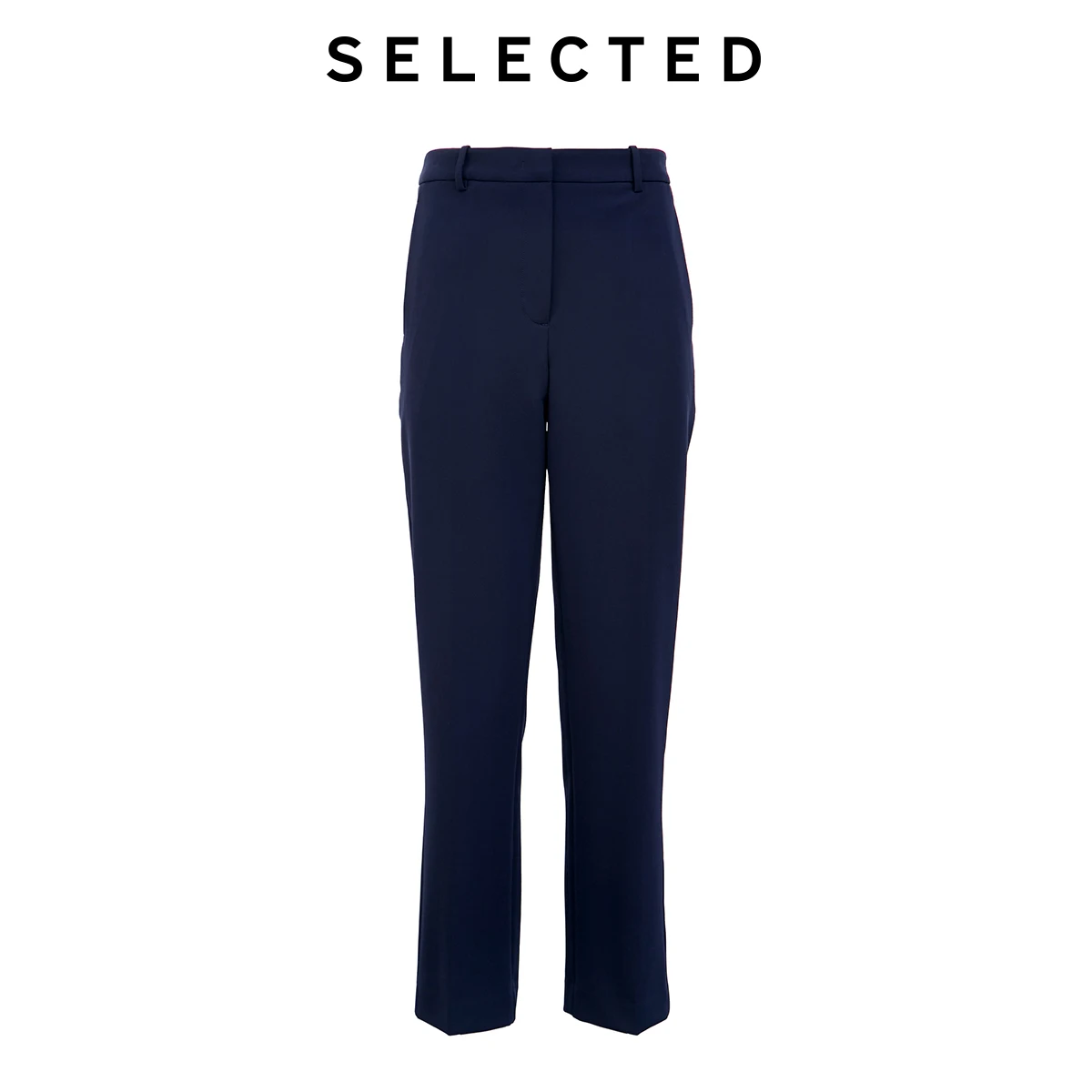 

SELECTED Women Slightly Stretch Tapered Elastic Cropped Suit Pants S|419318514