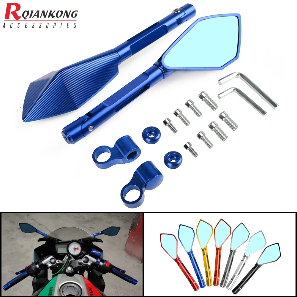 Мотоциклетное боковое зеркало заднего вида универсальные зеркала для Honda CB CBR 300