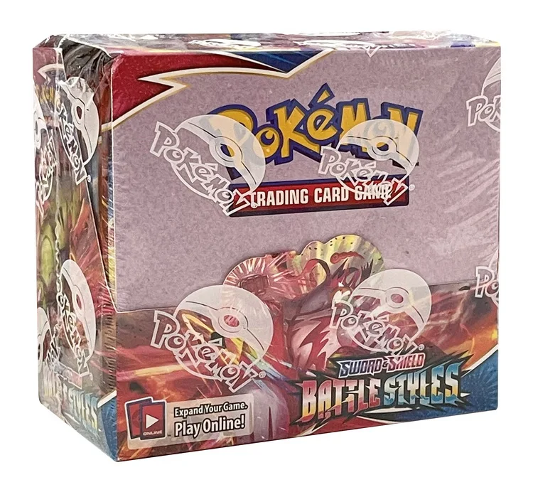 

Pokemon Cards Newest Sword And Shield Battle Styles English Sealed 36 Packs Trading Card Collection Toys