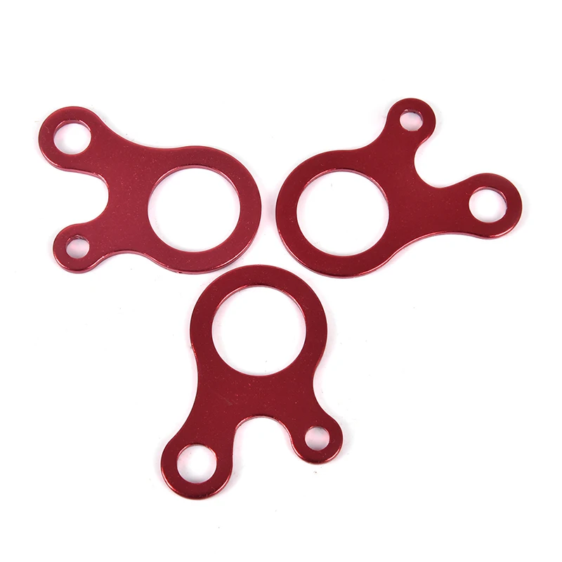 

10 шт. узел шатер ветер веревка Пряжка 3 отверстия противоскользящие Туризм затяжки крюк пряжки для веревки