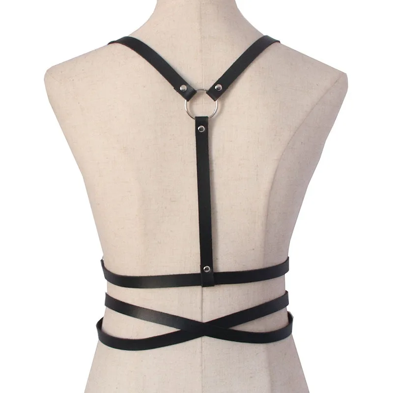 

New 2021 Harajuku Gothic Multi-loop Strap Chain All-match Performance Adjustable Straps Trend Decorative Leather Corset Belt