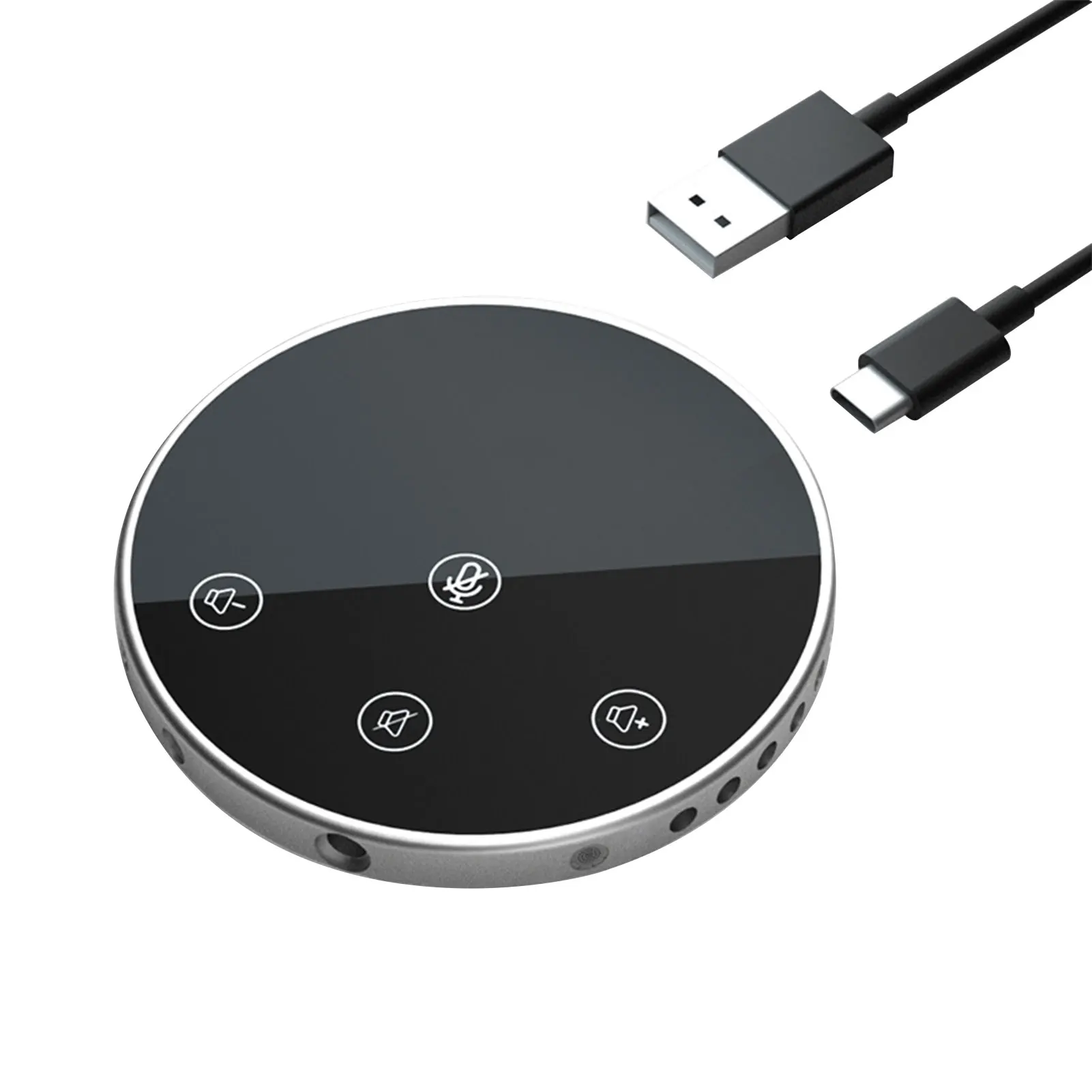 

USB-микрофон для передачи голоса на 360 градусов с индикасветильник