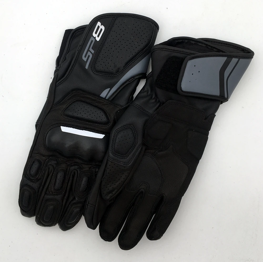

3 colors 100% leather gloves SP8 V2 motorcycle racing gloves GP PRO motorcycle anti-drop gloves