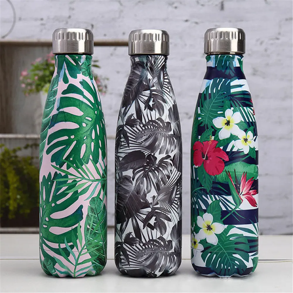 Бутылка из нержавеющей стали с логотипом на заказ термос для воды вакуумная