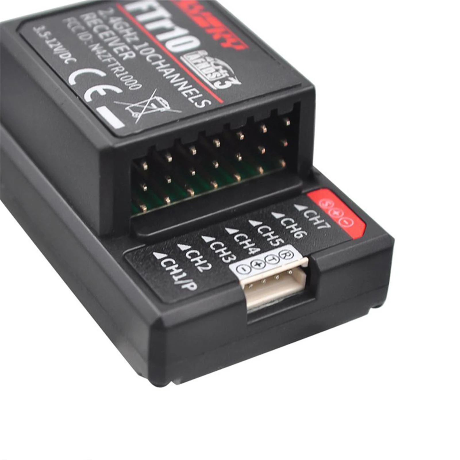 FlySky FTR10 2 4G 10CH AFHDS 3 RC приемник двойная антенна Поддержка i BUS с помощью которого