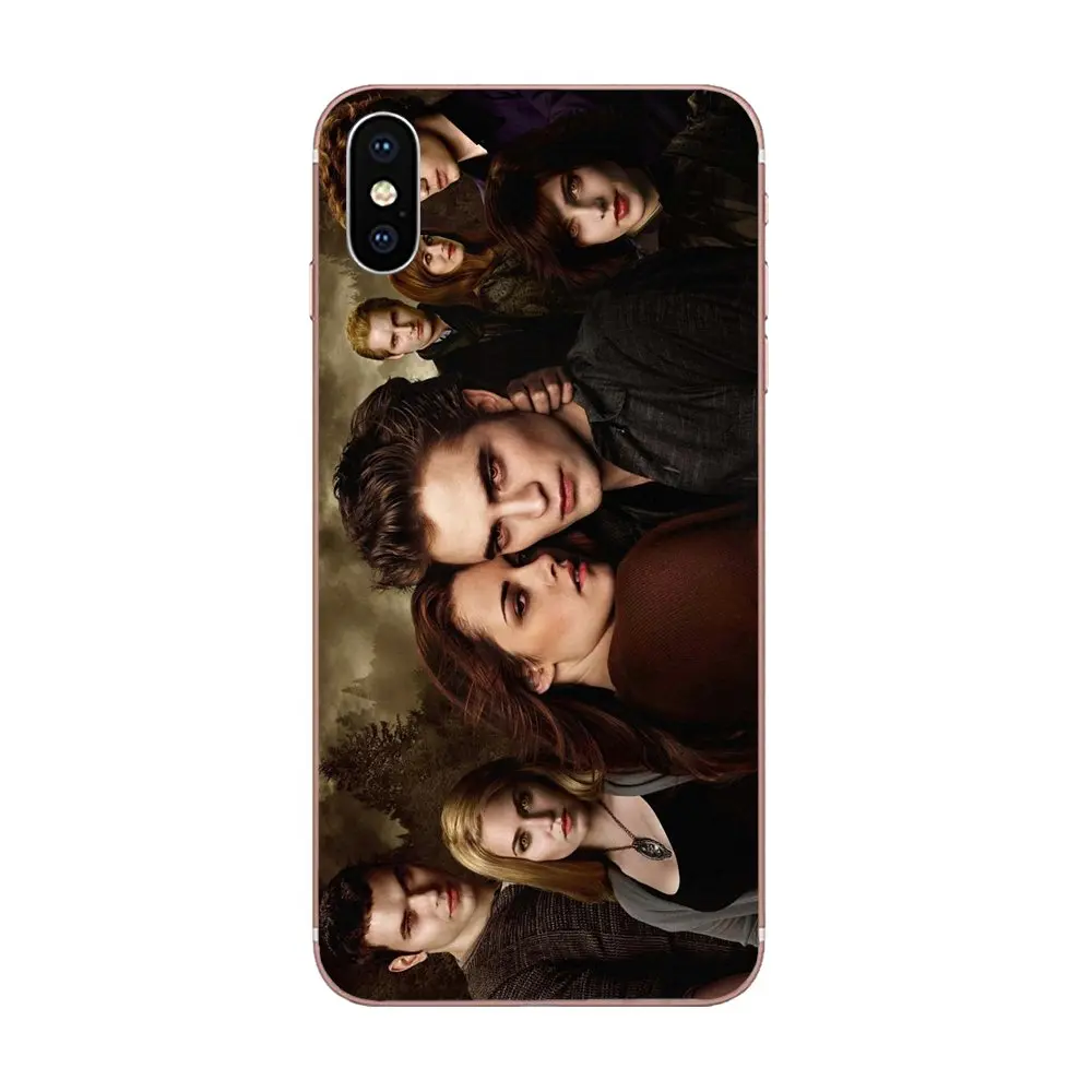Жесткий чехол из мягкого ТПУ с принтом Twilight Saga Edward для Samsung Galaxy Note 5 8 9 S3 S4 S5 S6 S7 S8 S9 S10