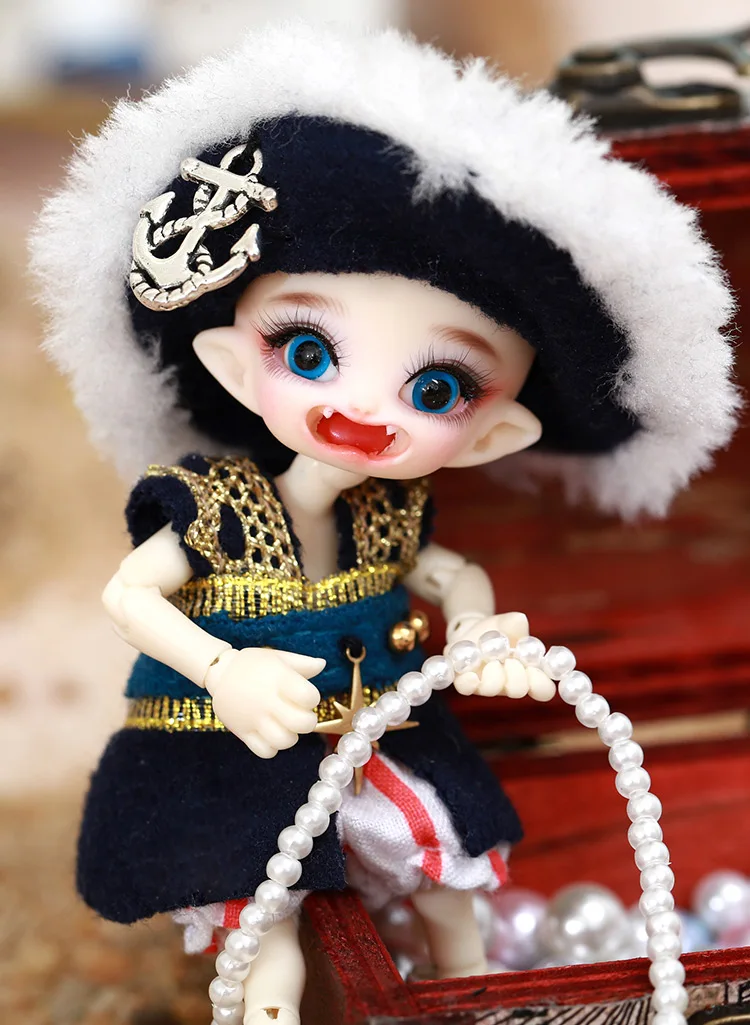Пукипуки Cupid3 1/12 Fairyland FL BJD кукла розовая улыбка эльфы игрушки шарнирная кукла