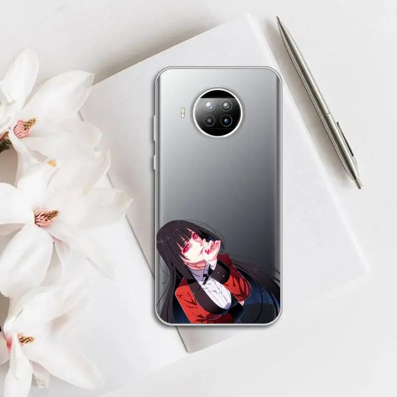 

Kakegurui Jabami Yumeko Phone Case Transparent for Xiaomi mi note 10 8 9 t HUAWEI p30 40 11 Samsung S 8 9 10 20 pro lite