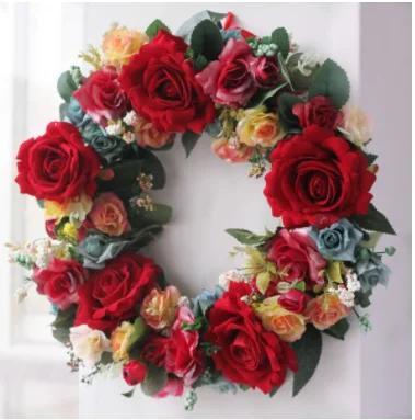 

Festival supplies home decoration mother's Day Easter garland European silk garland wedding