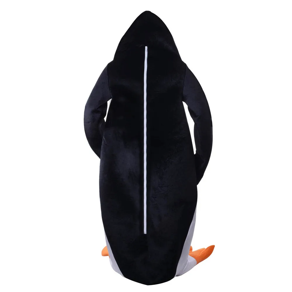 Пингвины Мадагаскара костюм пингвина маскот Косплей нарядное платье на Хэллоуин