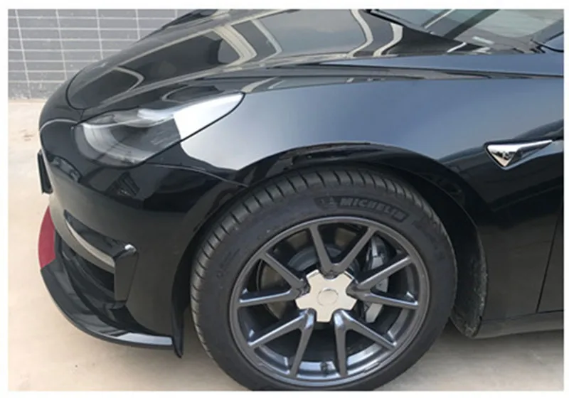 Для Tesla модель 3 ABS карбоновый волоконный концентратор крышки колеса крышки центра пылезащитные колеса декоративная отделка Авто внешние аксессуары