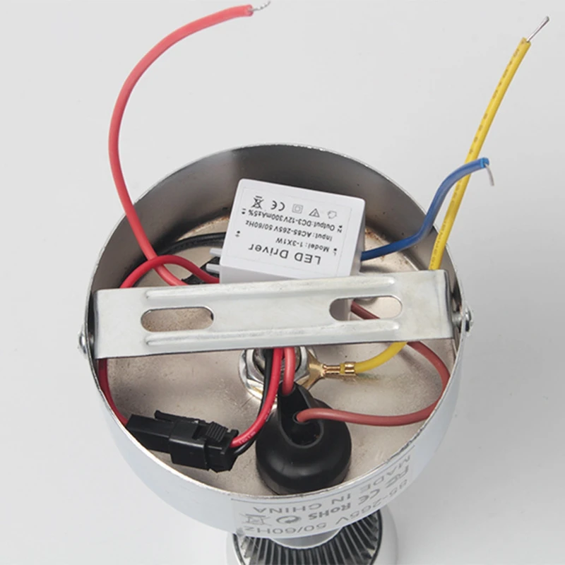 

12V/3W LED Caravan Reading Light Small Spotlight Wall Lamp Warm White Color