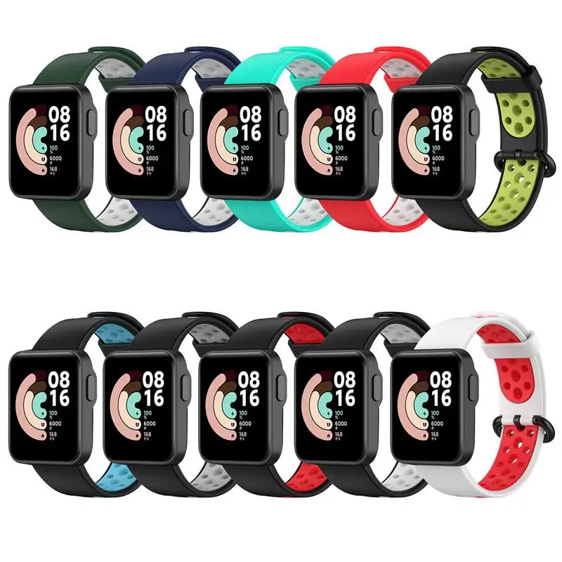 Ремешок силиконовый для XiaoMi Mi Watch Lite/Redmi 2 спортивный браслет watch lite/Poco Horloge - купить