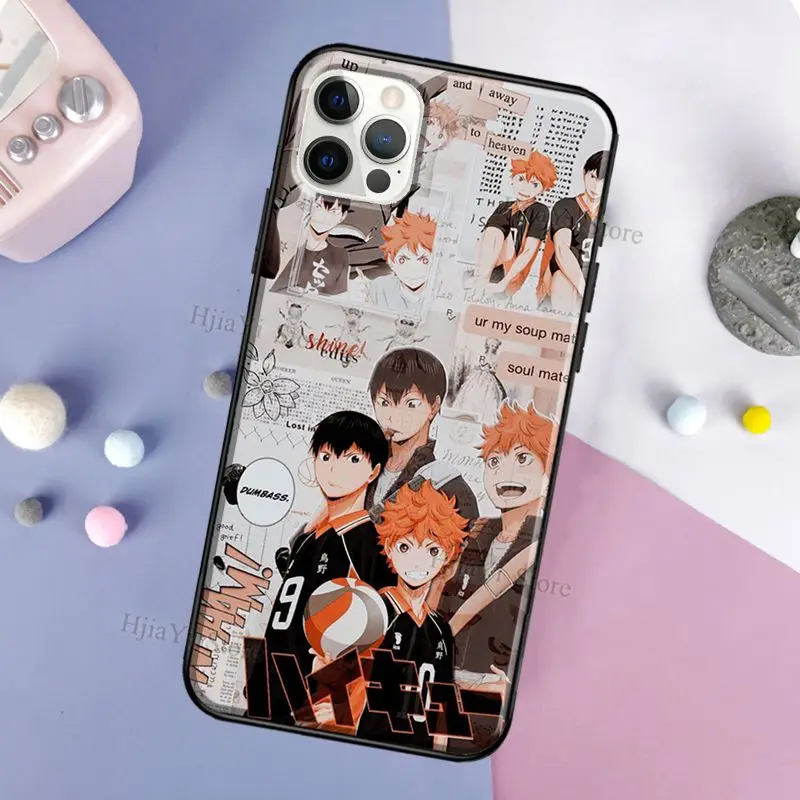 Чехол Haikyu 4 к верхней крышке для iPhone 13 mini 12 Pro Max чехол 11 XS X XR 7 8 Plus SE 2020 | Мобильные