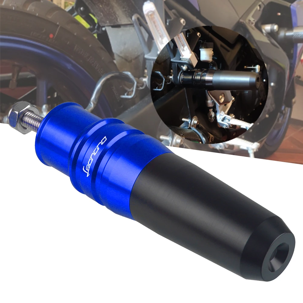 

Motorcycle Aluminum Frame Crash Pads Exhaust Sliders Crash Protector With Logo For BENELLI TRK 502 Leoncino 500 200 BJ250/500