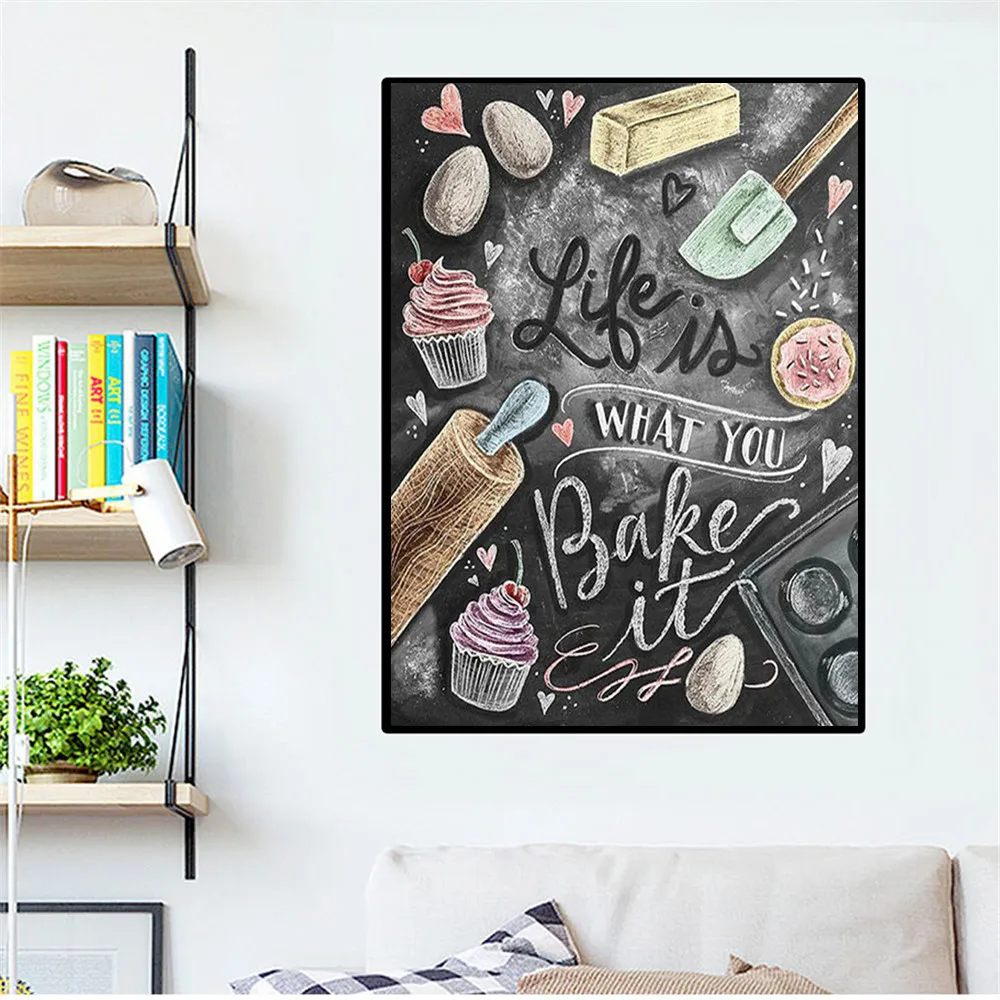 Набор для рисования по номерам на холсте с черной доской - купить выгодной цене |