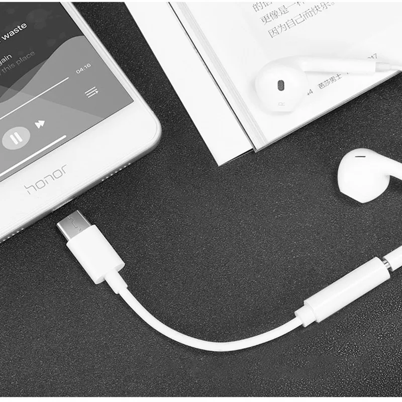 Кабель-адаптер Aux типа C на 3 5 мм аналоговый аудиоадаптер usb-c адаптер для наушников
