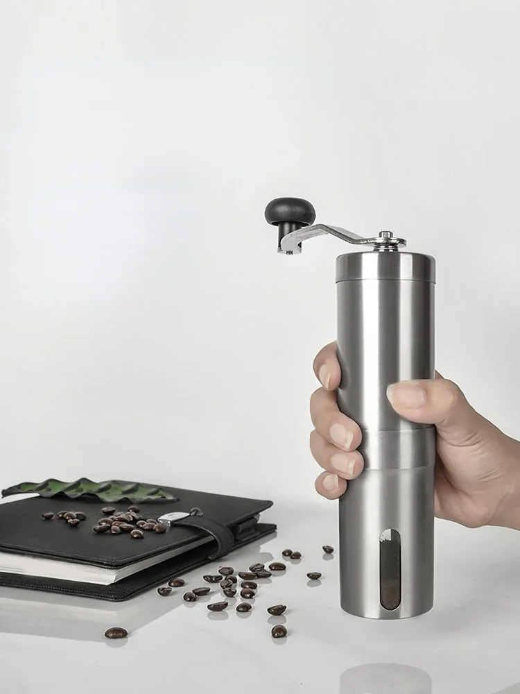 

Vintage Handmade Coffee Grinder Manual Ceramic Core Coffee Grinder Portable Travel Molinillo De Cafe Kitchen Appliances EI50SM