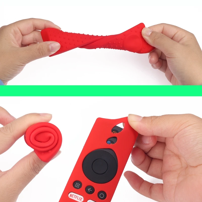 

Silicone Remote Control Case For -Xiaomi Mi Box S/4X Mi Remote TV Stick Cover For -Xiaomi Soft Plain Remotes Control X6HB
