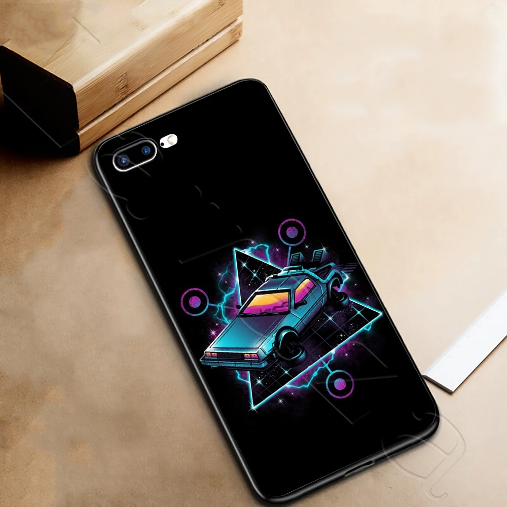 Силиконовый мягкий чехол Lavaza Назад в будущее DeLorean Time Machine для iPhone 12 Mini 11 Pro XS Max XR X 8 7