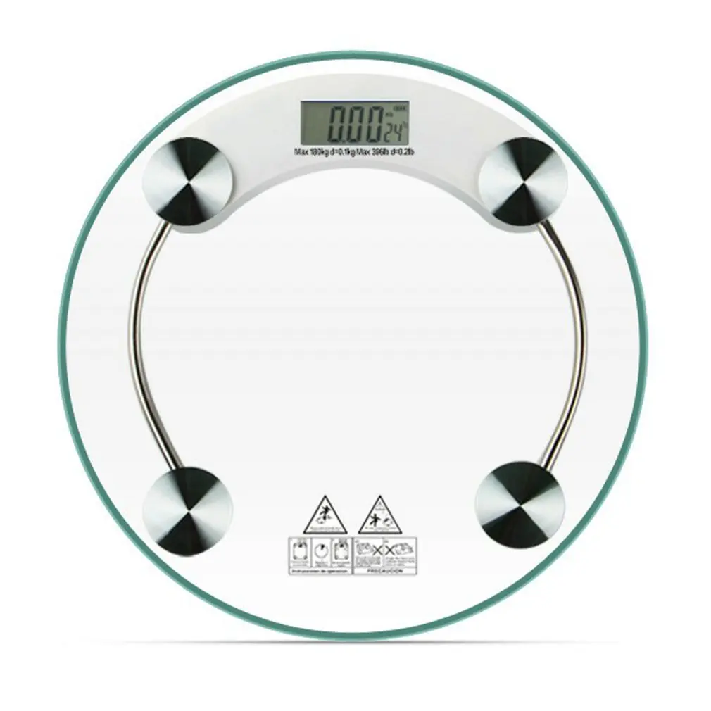 

Digital Body Scale High Accuracy Weight Scale For Body Weight Healthkeep Bathroom Scale Round Transparent Scale