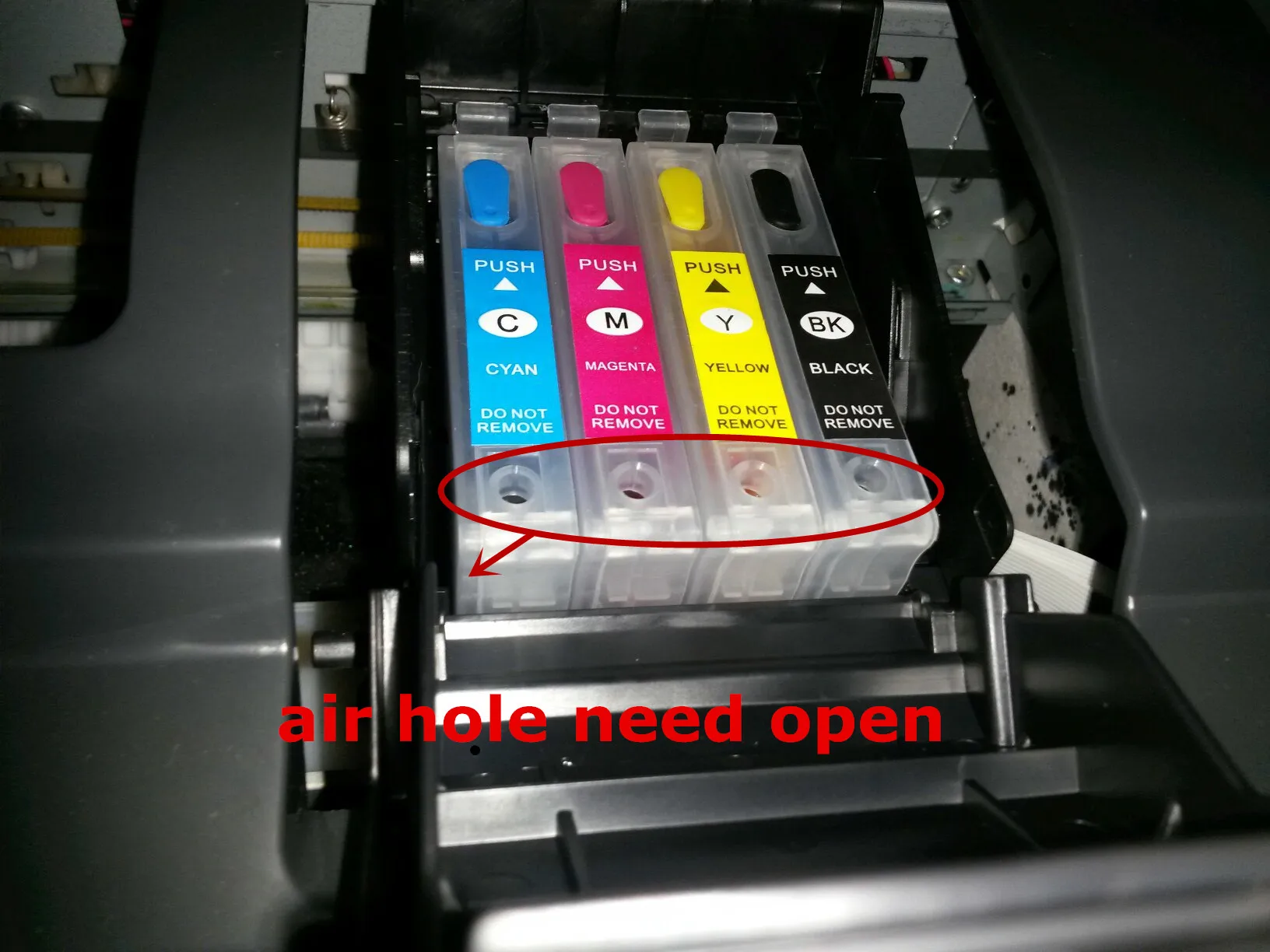 135 T1351 + T1332 T1333 T1334 многоразовый картридж для принтеров epson Stylus T25 TX123 TX125 TX133 TX135 чип