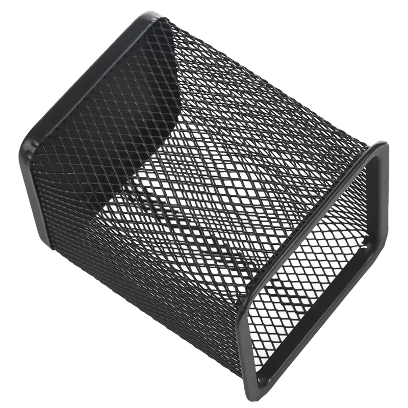 

SODIAL(R) Rectangular Mesh Style Pen Ruler Holder Desk Organizer for Home Office