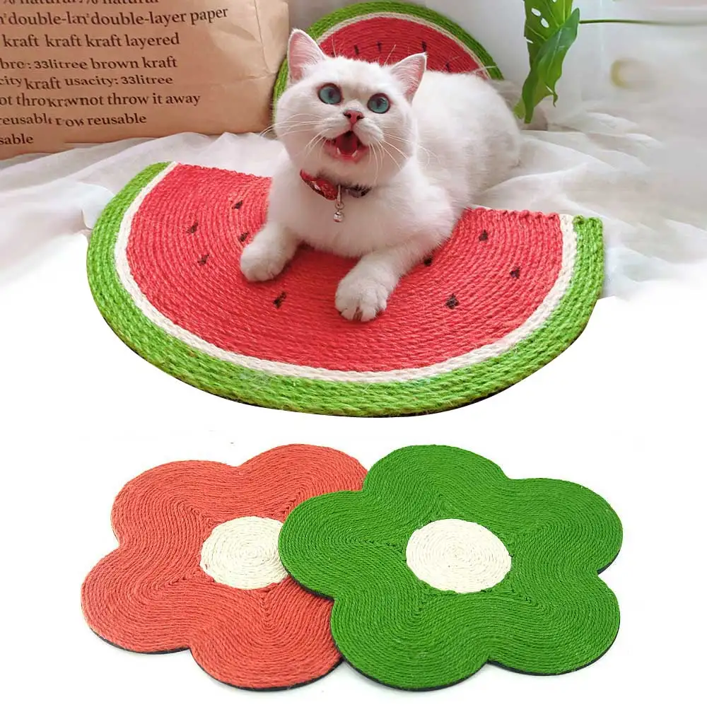 

Cat Scratcher Board Pad Mats Sisal Pets Scratching Post Sleeping Mat Toy Claws Care Cats Kitten Furniture Supplies