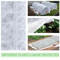 winter reusable plant cover non woven fabric freeze protection plant frost protection blanket garden supplies plant anti freeze
