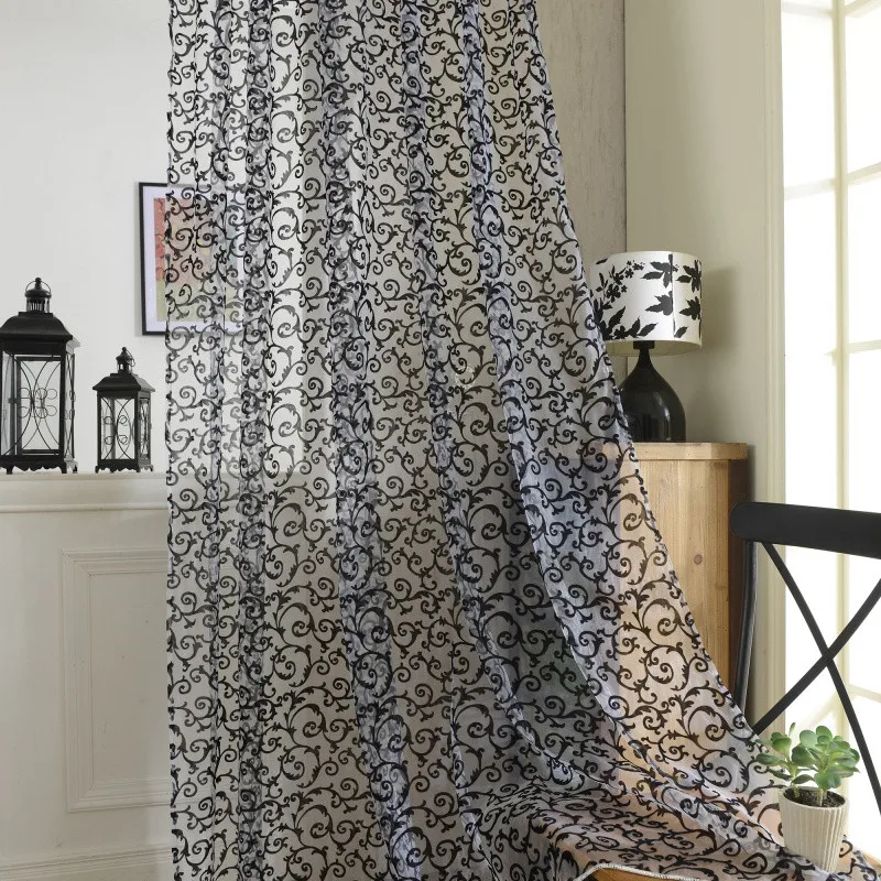 Пион цветок искусственная кожа модный разделитель для гостиной прозрачная