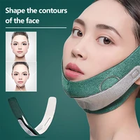 face lifting strap for women face slimming straps v line facial lift bandage sculpt bandage men modeling strap face fixed belt